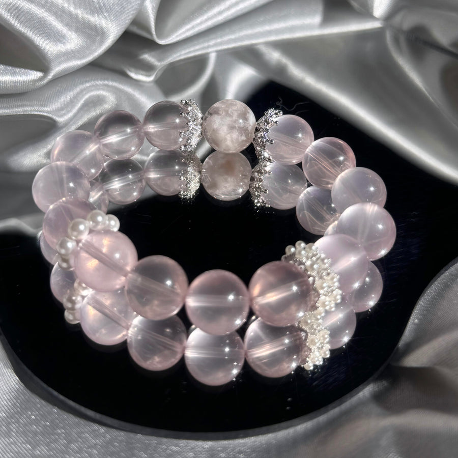 Snow Blossom Serenity Bracelet