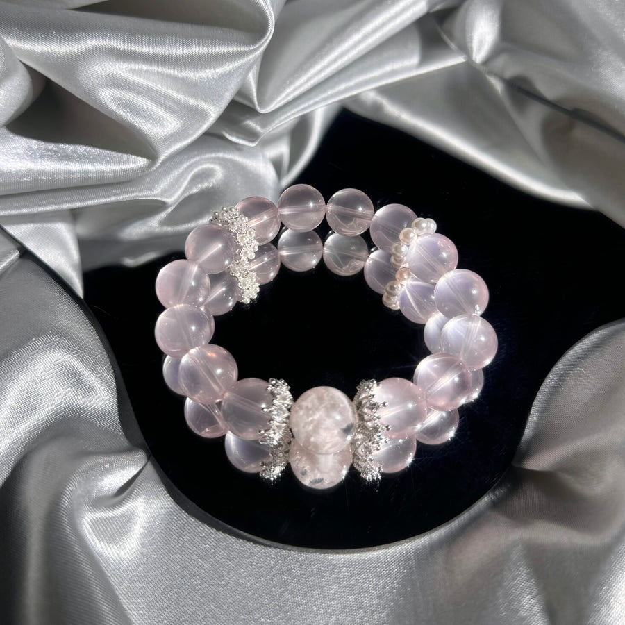 Snow Blossom Serenity Bracelet