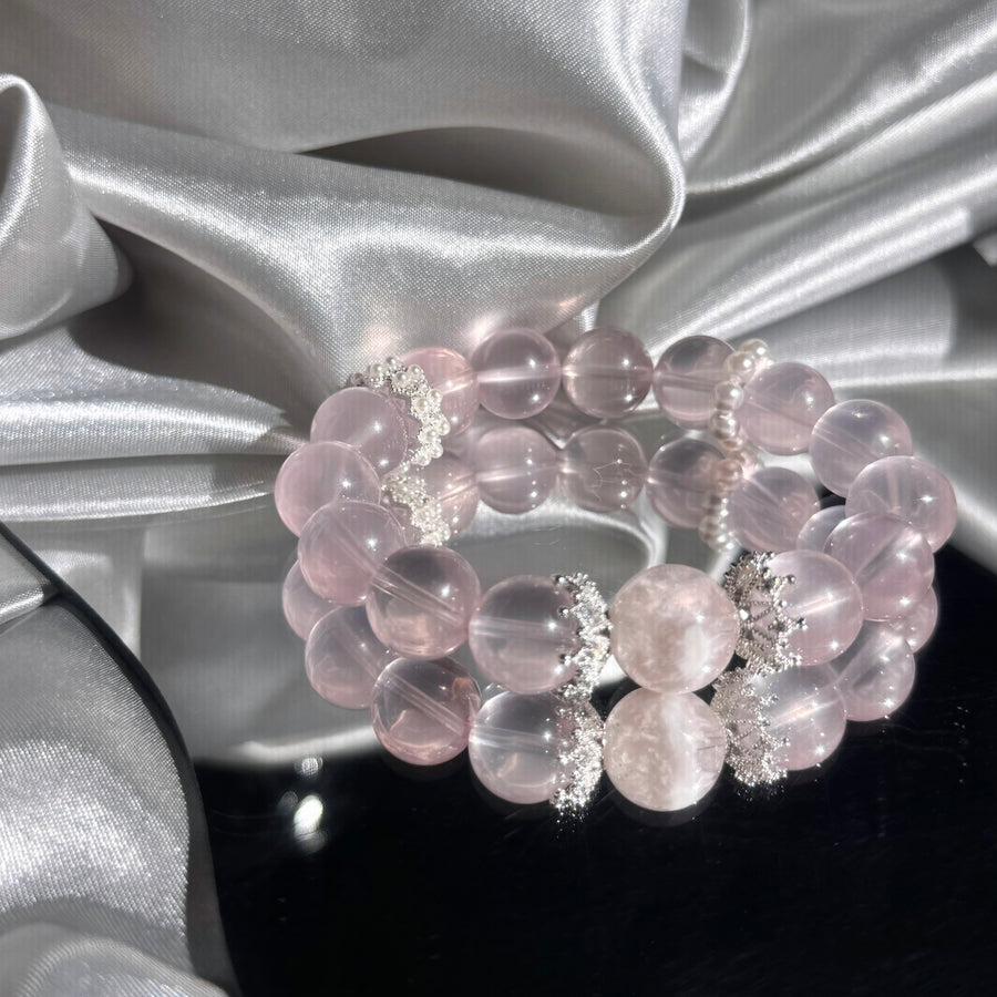 Snow Blossom Serenity Bracelet