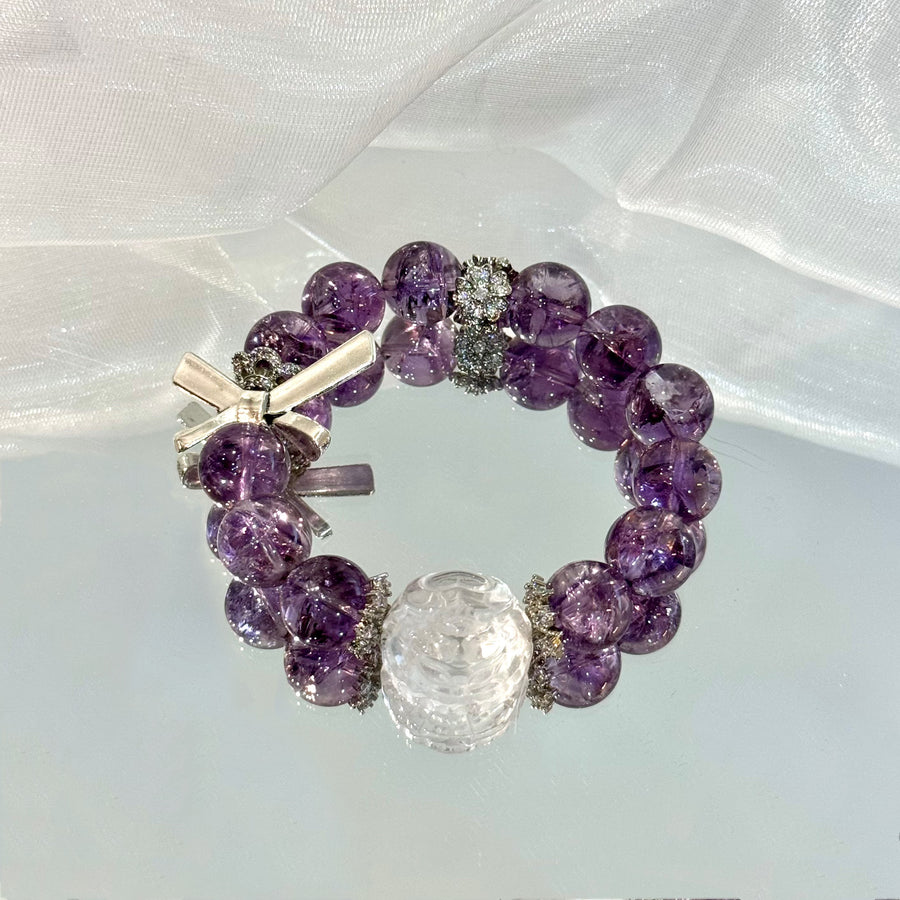 Twilight Fox Azeztulite Bracelet